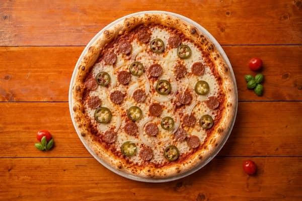18. Pizza Klobásová
